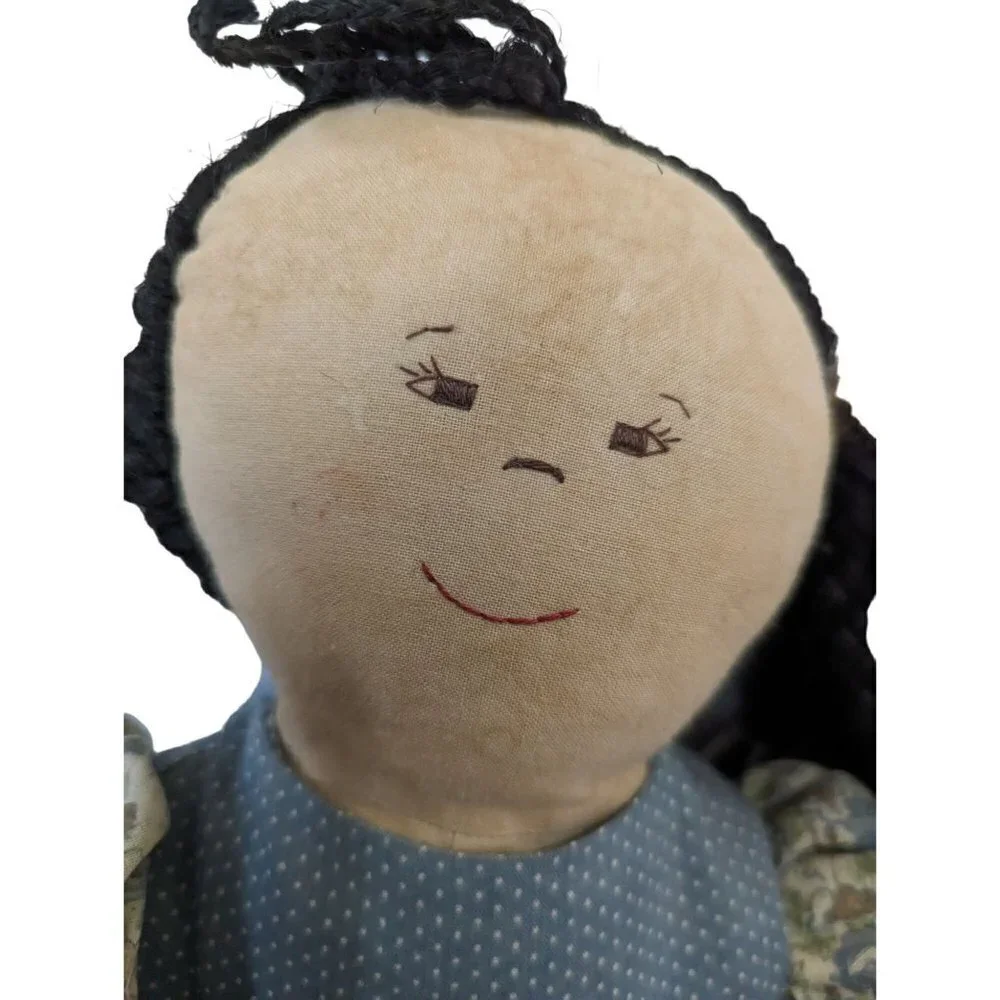 Vintage Handmade Cloth Doll 21